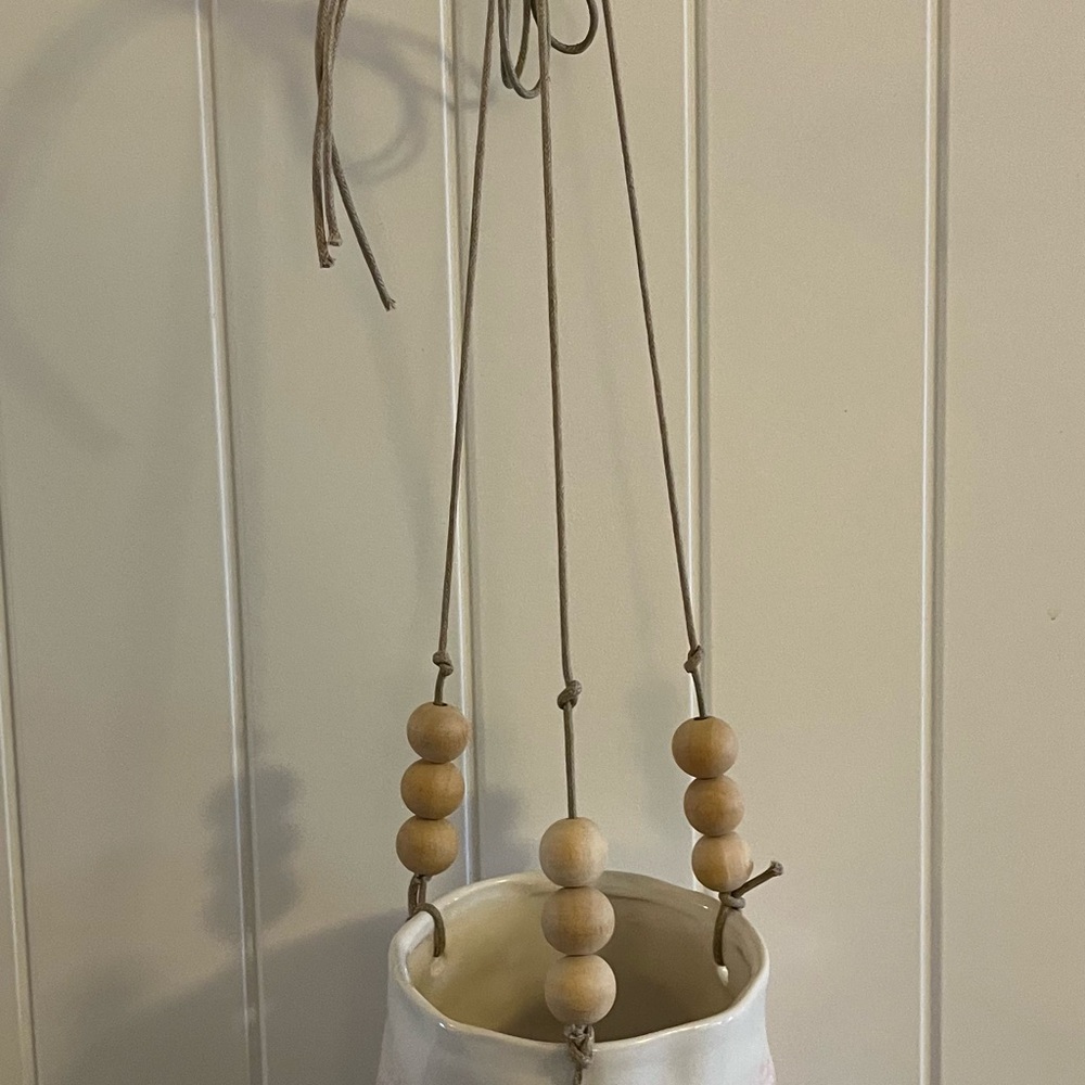 2/$25 Hanging Ceramic Planter - Picture 2 of 6